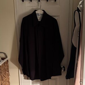 Geoffrey Beene Dark Shirt Jacket
